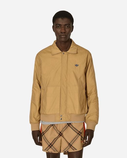 Adidas Natural Wales Bonner Reversible Harris Jacket for men