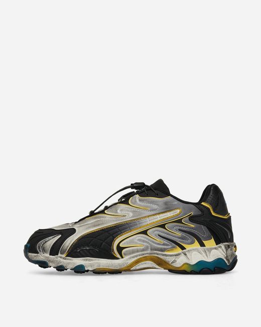 PUMA Green A$Ap Rocky Inhale Distressed Neoprene Sneakers Warm for men
