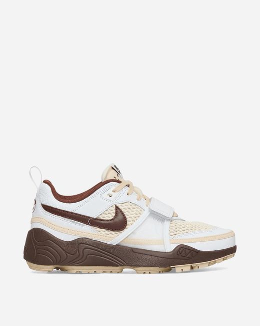 Nike Travis Scott Zoom Field Jaxx Sneakers White / Light Chocolate for men