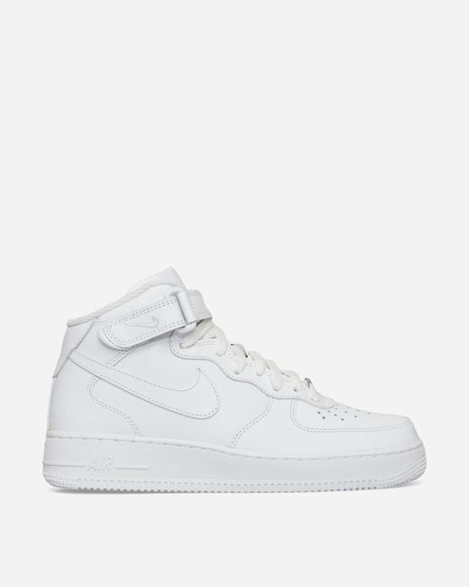 Nike White Air Force 1 Mid 07 Sneakers for men