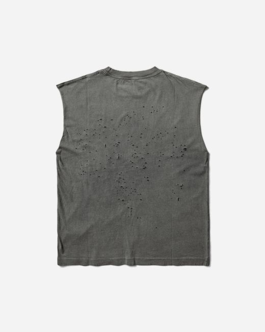 Satisfy Gray Men S Mothtech Muscle Tee Faded for men