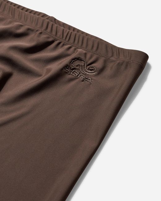 Abra Brown S Logo Tights