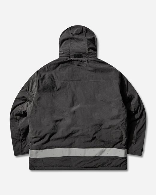 Cav Empt Black Reflect Tape Watch Jacket for men