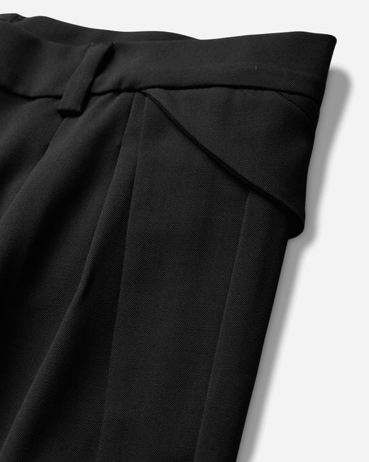 Kiko Kostadinov Black Men S Bruin Trousers Crow for men