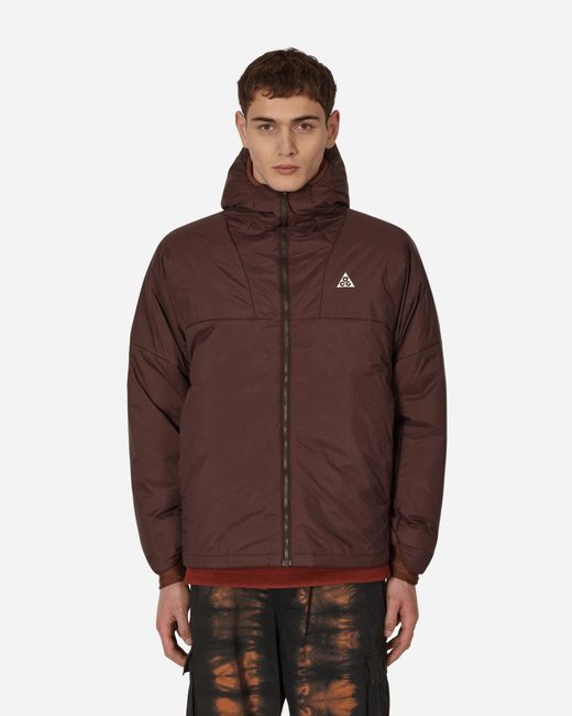 Nike Brown Acg Therma-fit Adv Rope De Dope Jacket Red for men