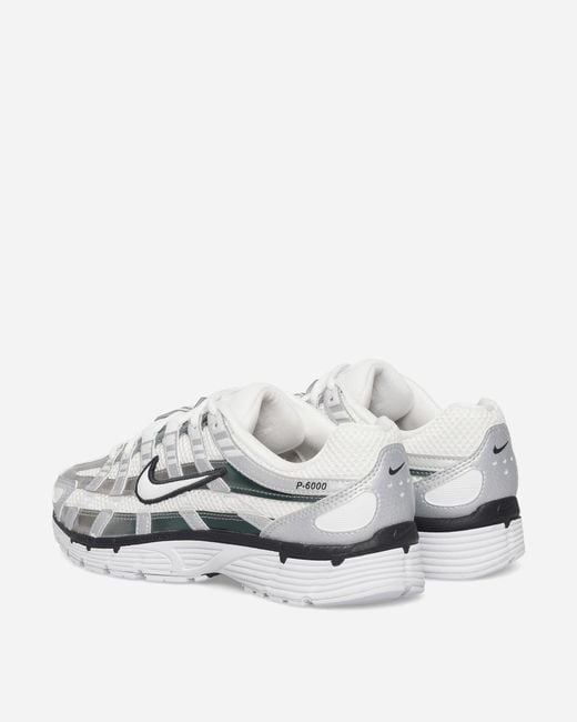 Nike White Women S P-6000 Sneakers / Off