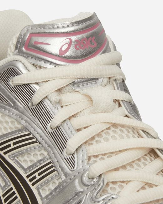 Asics White Gel-Kayano 14 Sneakers Cream Sweet for men