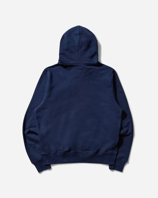 Noah Men S Arch Appliqué Zip-up Hoodie Navy in Blue for Men | Lyst UK