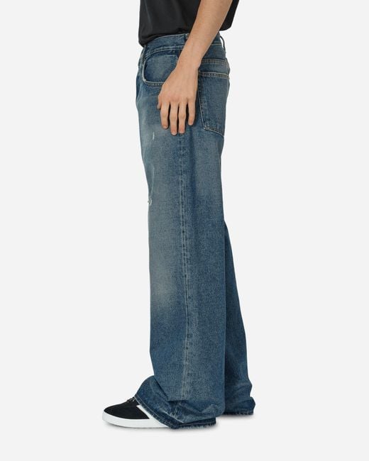 Acne Blue 2021m Vintage Loose Fit Jeans Mid for men