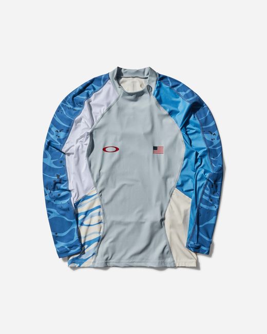 Oakley Blue Team Usa Surfing Rashguard Dust for men