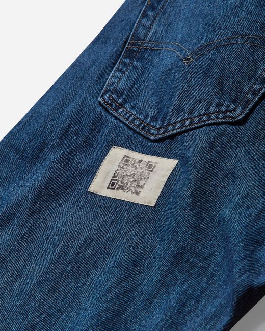 Levi's Blue Slam Jam 501 150Th Anniversary Jeans Stone Washed for men