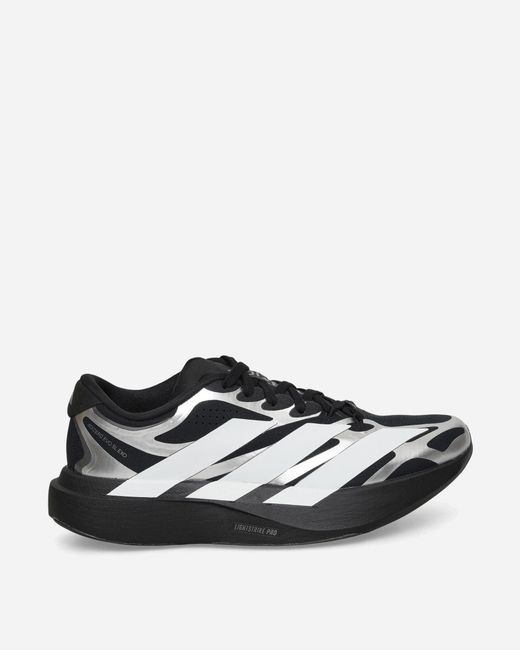 Adidas White Adizero Evo Sl Exo Sneakers Core Cloud Iron Metallic for men