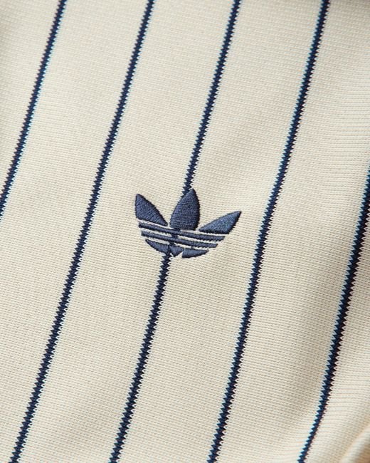 Adidas Natural Women S Reversible Track Top Warm Vanilla / Night Indigo