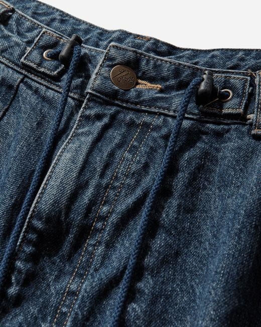 Needles Blue Men S H.d. 12oz Jeans Indigo for men