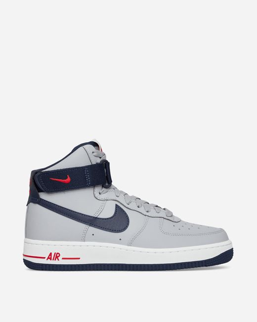 Nike Gray Wmns Air Force 1 High "patriots"