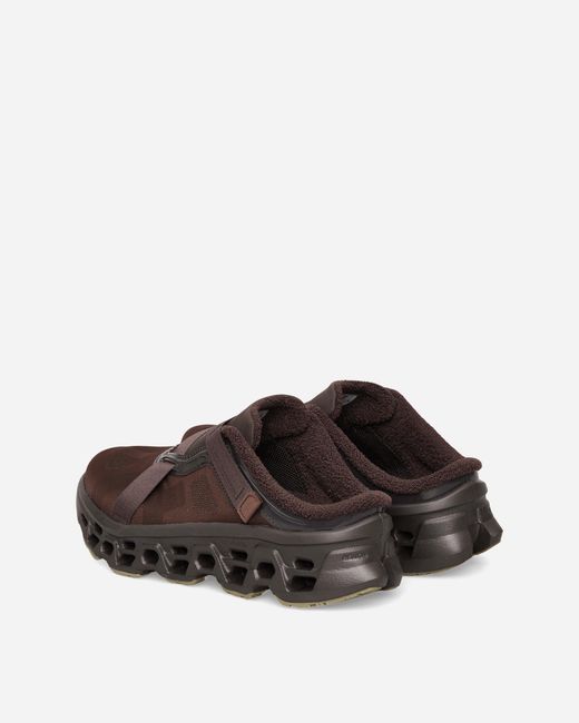 On Shoes Brown Women S Cloudmster 3 Mules Cacao / Espresso