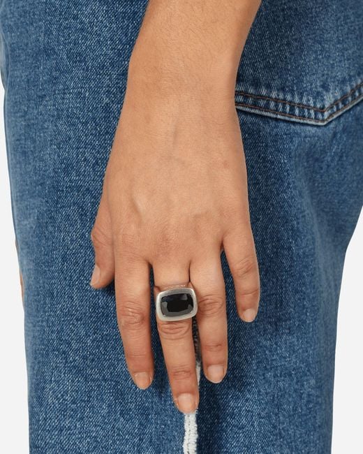 Abra White Stone Ring