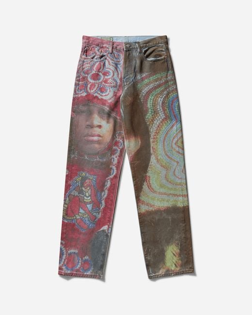 Levi's White Men S Denim Tears Photo Jeans for men