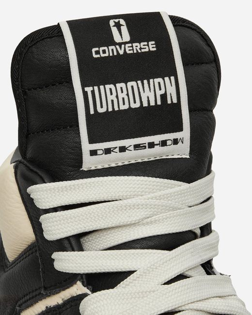 Converse Black Drkshdw Turbowpn Sneakers / Cloud Cream / Egret for men