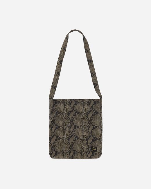 Needles Black Book Bag for men