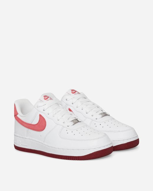 Nike Wmns Air Force 1 07 Valentine S Day Sneakers White / Team Red for men