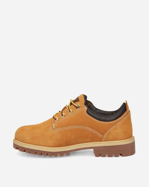 Timberland Brown Heritage Lace Up Shoes Wheat for men