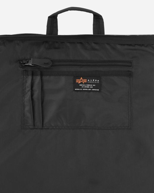 Alpha Industries Label Helmet Bag in Black for Men Lyst