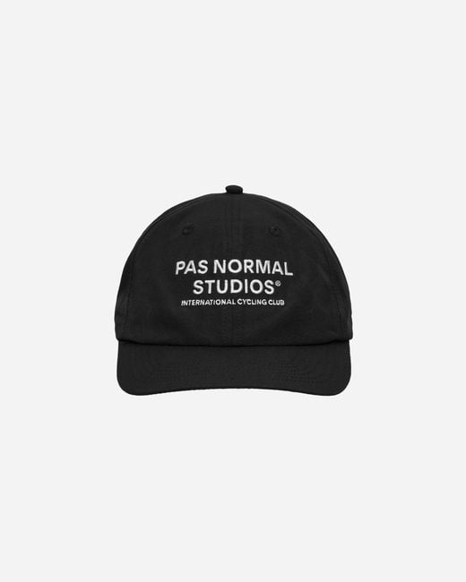Pas Normal Studios Black Off-race Cap for men
