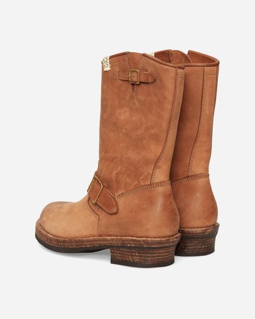 Visvim Brown T.W.O. Boots-Folk for men