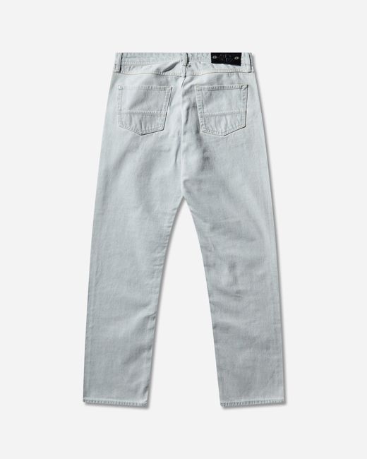 Stone Island Blue Men S Indigo Denim-ultra Bleached Regular Fit Jeans Extra Bleach for men