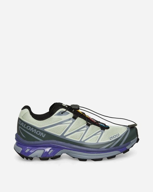 Salomon Green Xt-6 Sneakers Sea Foam / Urban Chic / Deep for men