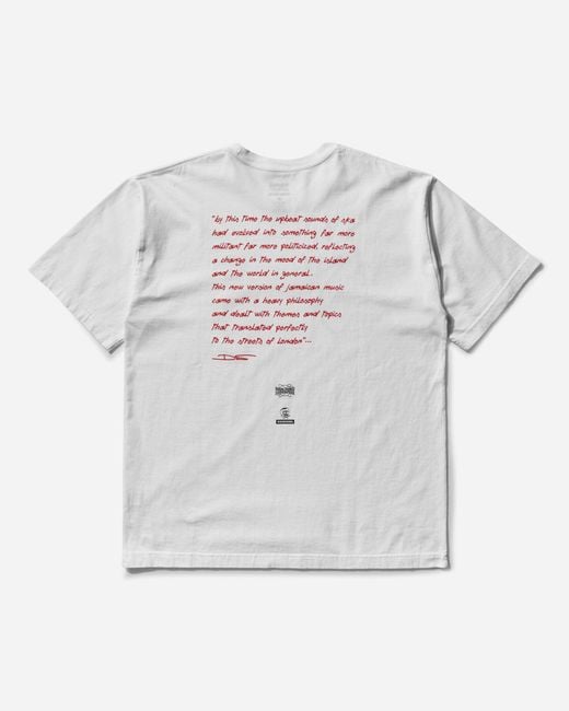 Neighborhood Gray S Rebel Dread Hardware Ss-1 T-Shirt for men