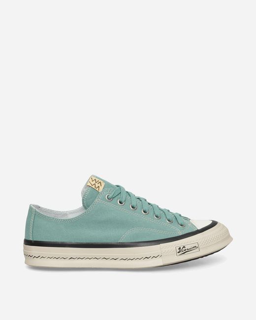 Visvim Green Skagway Lo Sneakers Light for men