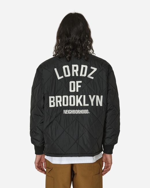Neighborhood Gray Lordz Of Brooklyn Quilt Jacket for men