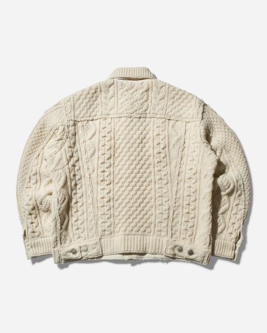 Junya Watanabe Levi’Wool Trucker Jacket Natural for men