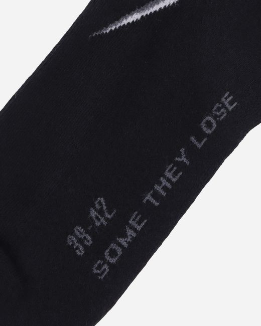Umbro Black Knee High Socks for men