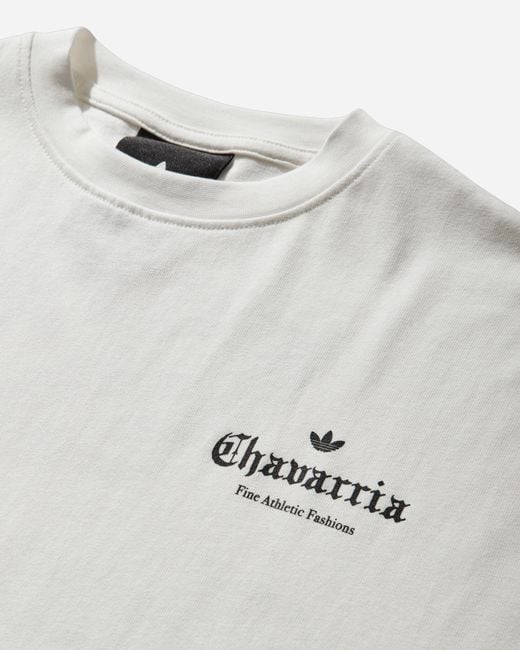 Adidas Natural Men S Willy Chavarria Logo Shortsleeve T-shirt Off for men