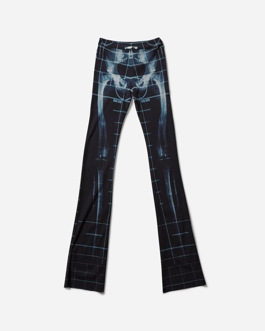 Jean Paul Gaultier Blue S Squeletor Pants Light