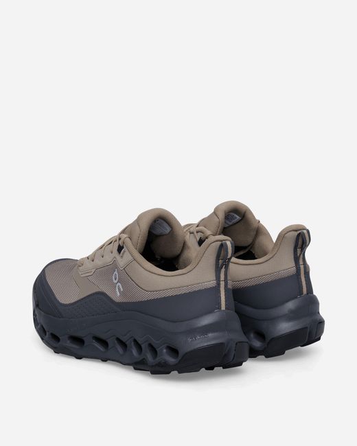 On Shoes Gray Men S Cloudhoriz 2 Waterproof Sneakers Soba / Eclipse for men