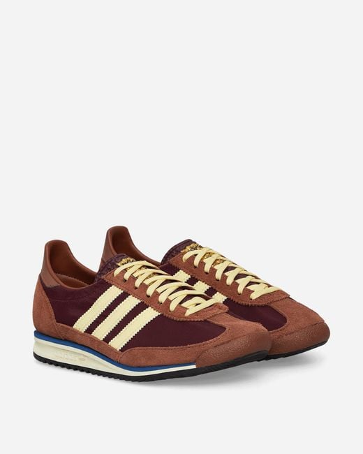 Adidas Sl 72 Sneakers Maroon / Almost Yellow / Preloved Brown
