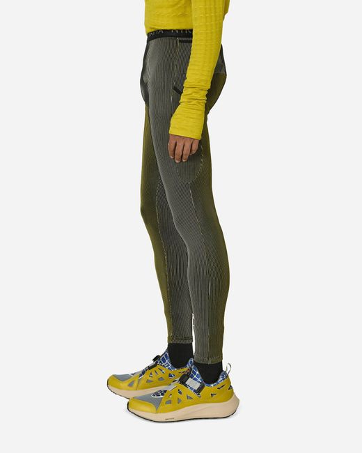 Nike Gray Patta Running Team Leggings Saffron Quartz / Sanddrift for men