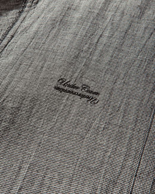 Undercover Gray S Linen-Ramie Blend Cotton Jacket for men