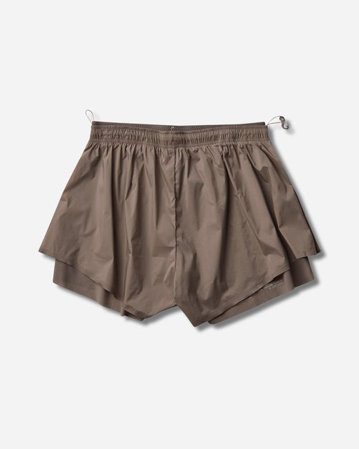 Satisfy Brown S Techsilk 3In Shorts Falcon