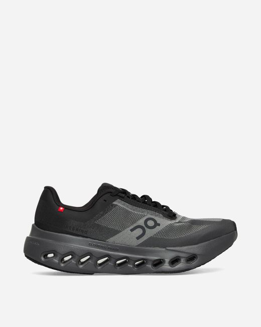 On Shoes Black Cloudsurfer Next Sneakers Eclipse for men