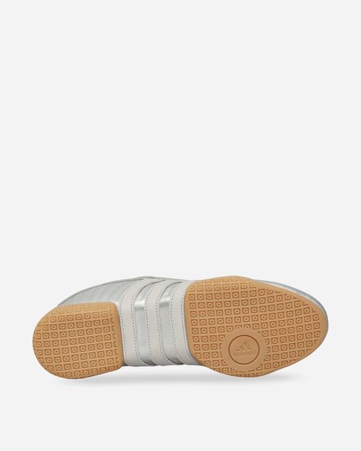 Adidas White Women S Taekwondo Mei Elite Sneakers Silver Metallic
