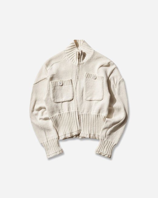 Undercover White Women S Zip Cardigan Off