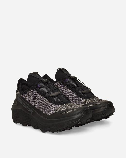Salomon Black Quasar Advanced Sneakers / Sedona Sage / Astral Aura for men