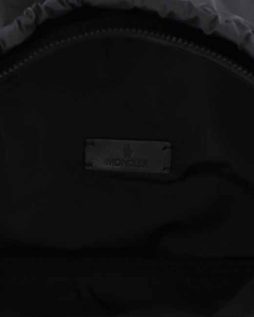 Moncler Black Makaio Backpack for men