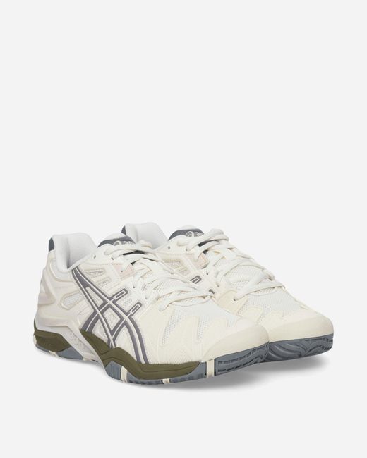 Asics Natural Gel-Resolution 5 Sneakers Cream Clay for men