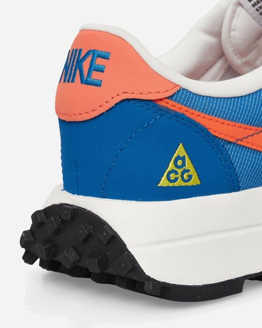 Nike Blue Acg Ldv Sneakers Brilliant / Turf Orange / Sail for men